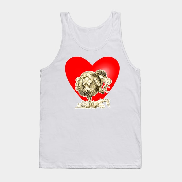 I love the extinct bird DODO Tank Top by Marccelus